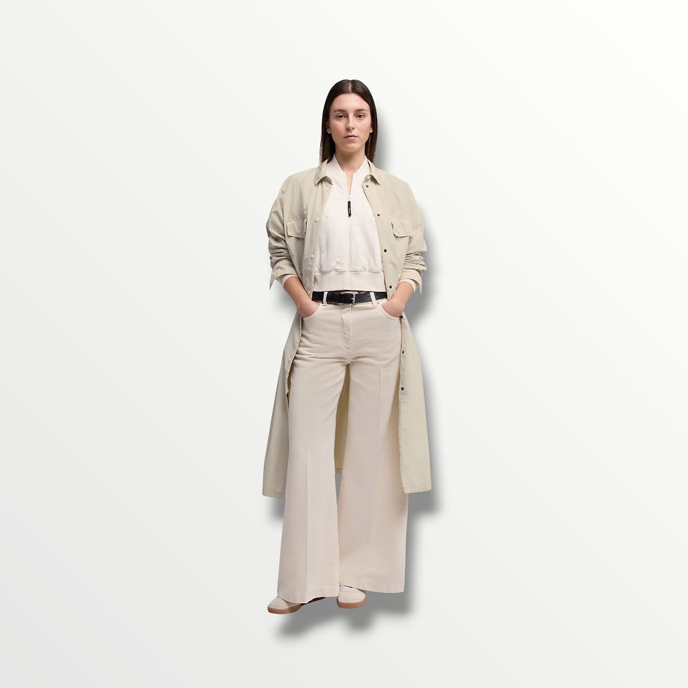 Miniatura: ASPESI trench soprabito nylon mantis overcoat
