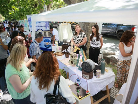Las escuelas técnicas y una gran muestra de talento en Plaza San Martín