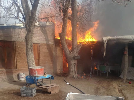 Una familia de La Llave lo perdió todo y necesita ayuda para empezar de nuevo