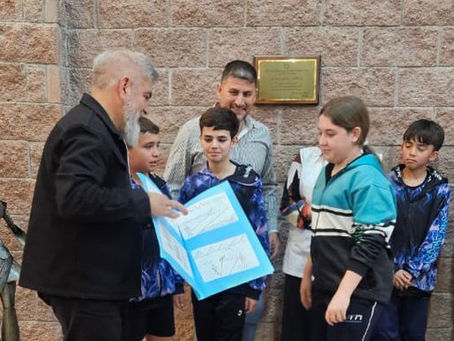 Alumnos sanrafaelinos presentaron sus historietas en la Feria del Libro