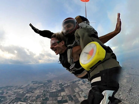 Adrenalina en las alturas: llegó el paracaidismo deportivo a San Rafael