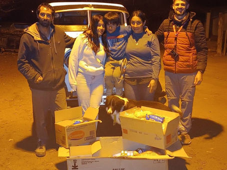 DEL DEPORTE A LA SOLIDARIDAD: EL CLUB IKA LLEVÓ AYUDA A FAMILIAS DE EL NIHUIL