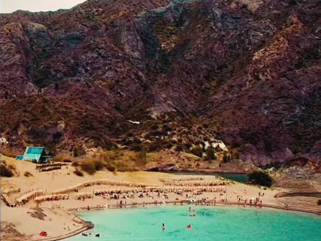 Turistas venezolanos y unas increíbles fotos virales del Cañón del Atuel