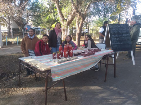 Huerta escolar que alimenta a la comunidad en Punta del Agua