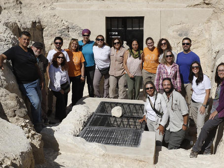 Sanrafaelinas participaron en una nueva cruzada arqueológica en Egipto