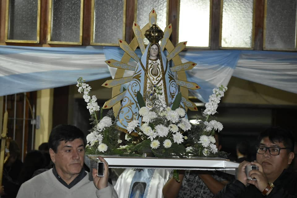 FE Y TRADICIÓN: SAN RAFAEL CELEBRA A LA VIRGEN DE LUJÁN CON PROCESIÓN Y PEÑA