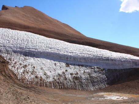 Más del 20% de los glaciares de Mendoza están en la zona Sur