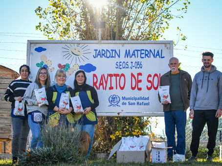 El Club IKA acelera la solidaridad en escuelas rurales de San Rafael
