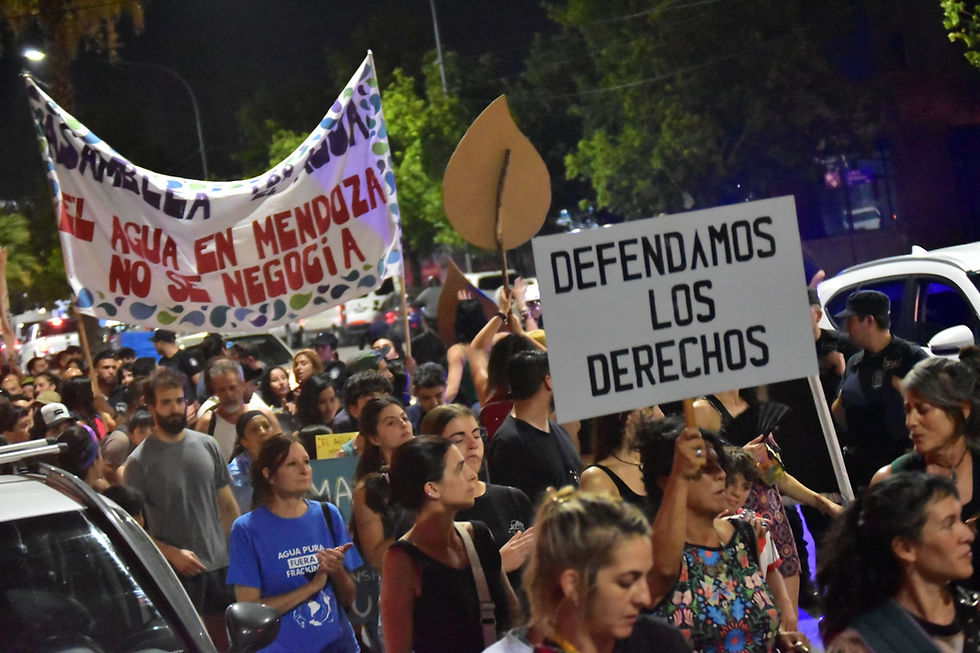 SAN RAFAEL SE MOVILIZA POR EL AGUA: CONVOCAN A MARCHAR EN DEFENSA DE LOS GLACIARES