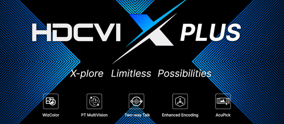 חברת Dahua משחרר את HDCVI X Plus, בואו לבחון אפשרויות בלתי מוגבלות