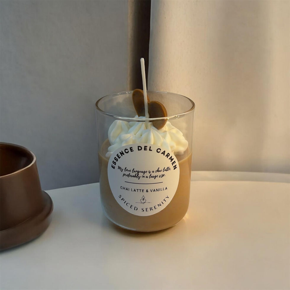 Essence del Carmen - Chai Latté - Doftljus