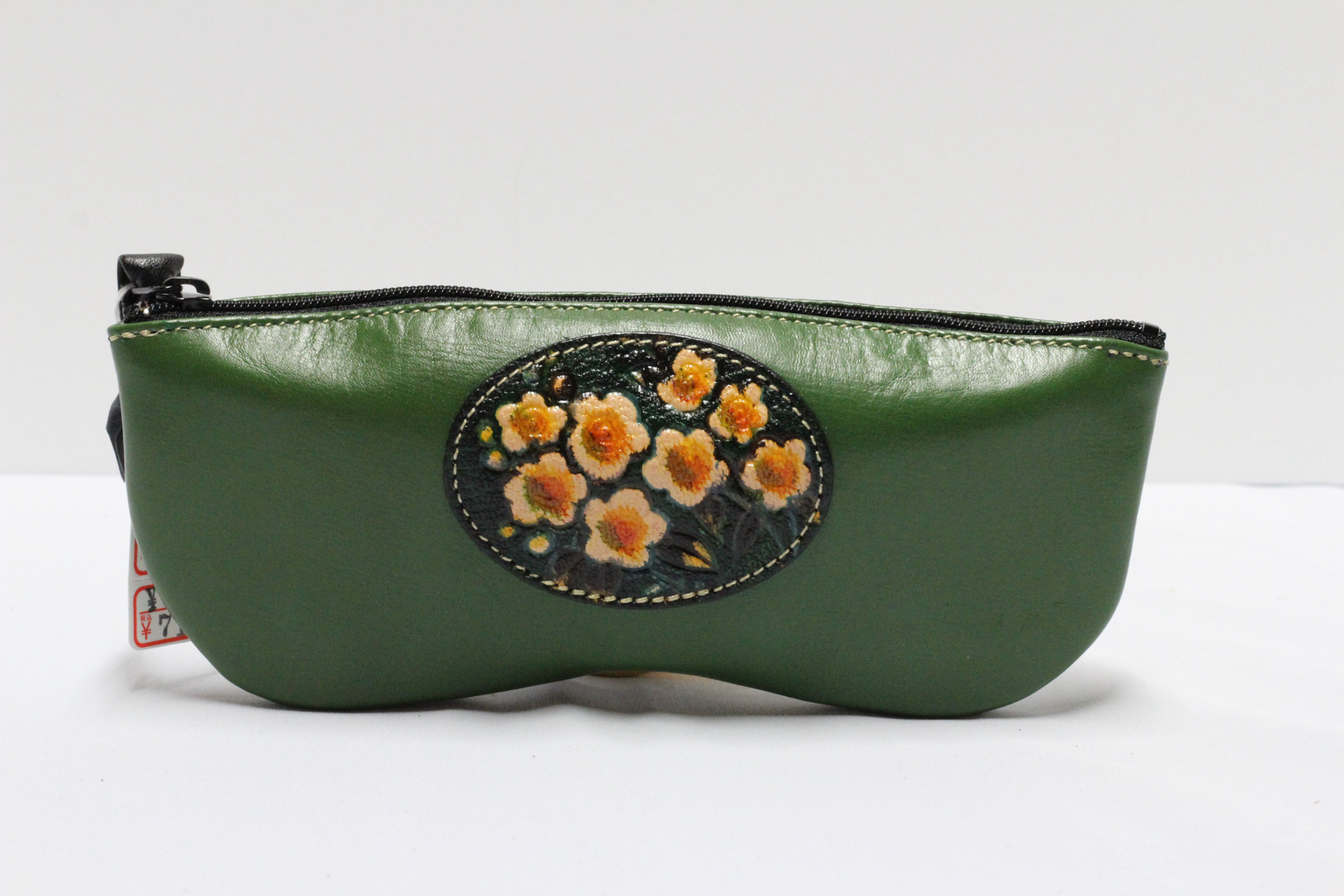 革製メガネケース