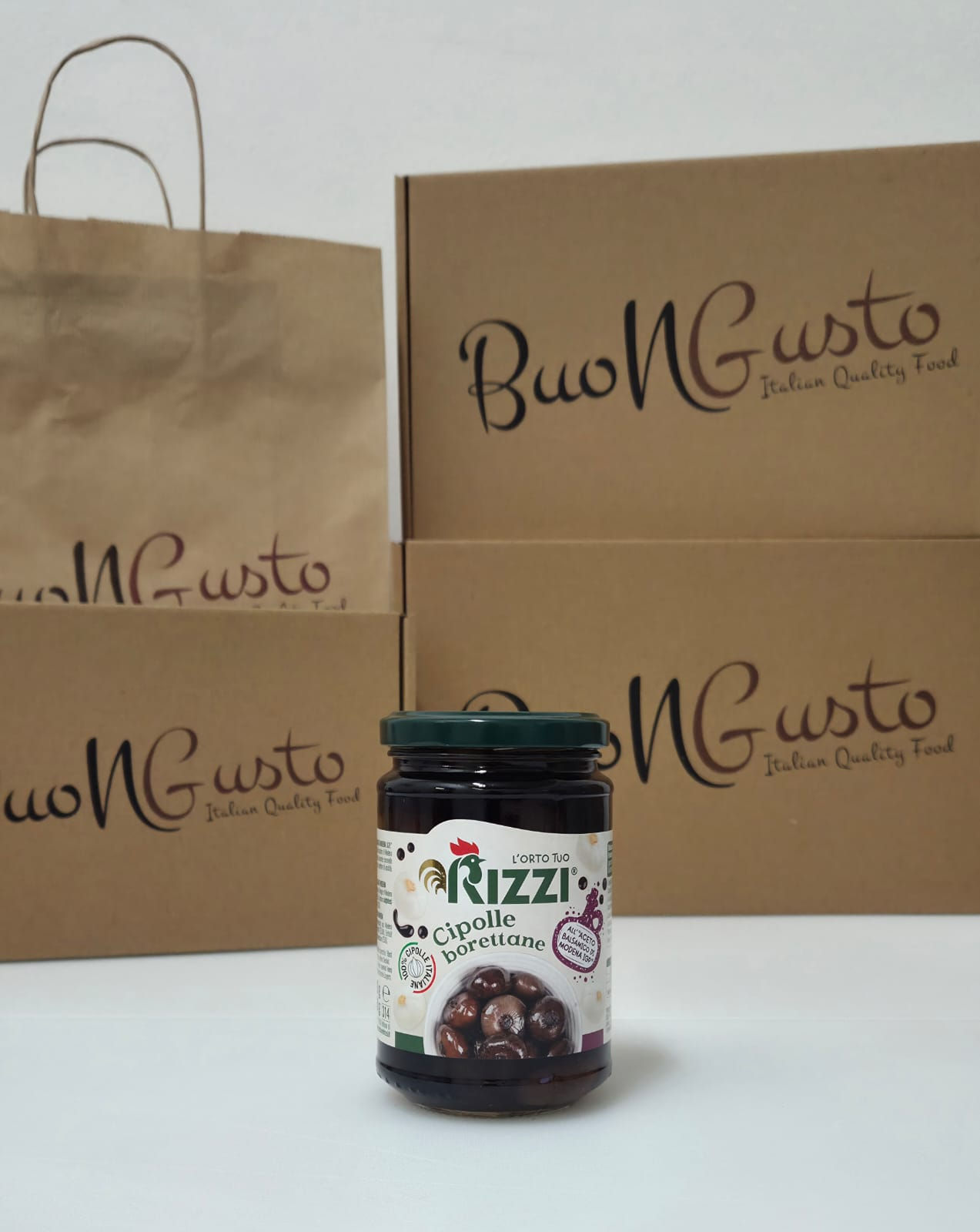 KAPULICE BORETTANE U BALZAMIČNOM OCTU DI MODENA IGP RIZZI 290G