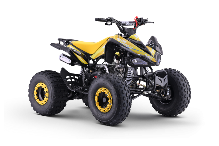 Minijatura: Benzinski Atv/Quad ZXT žuti - 125cm³