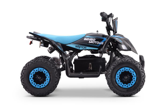 Minijatura: Električni Atv/Quad Raptor plavi - 800W