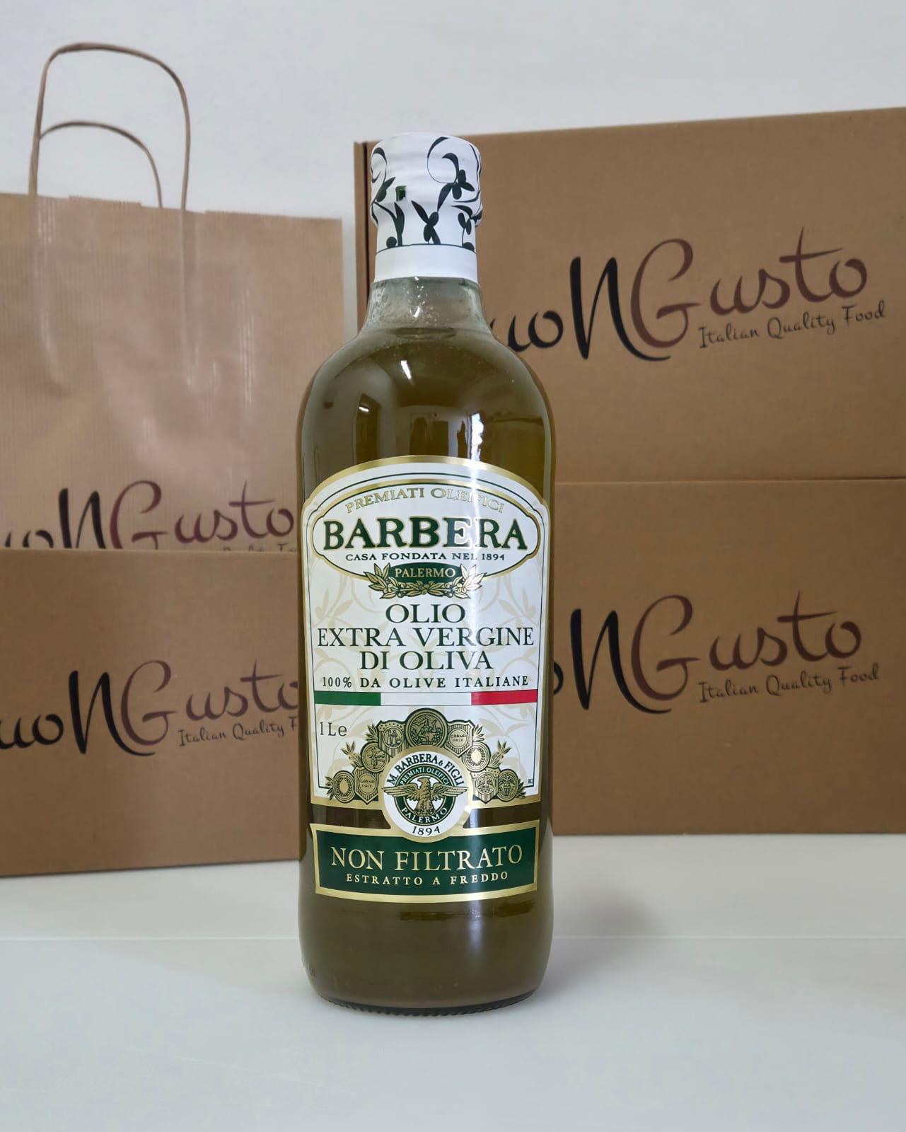 EKSTRA DJEVIČANSKO MASLINOVO ULJE NEFILTRIRANO BARBERA 1000ML