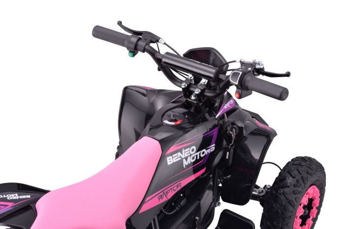 Minijatura: Električni Atv/Quad Raptor ružičasti - 800W