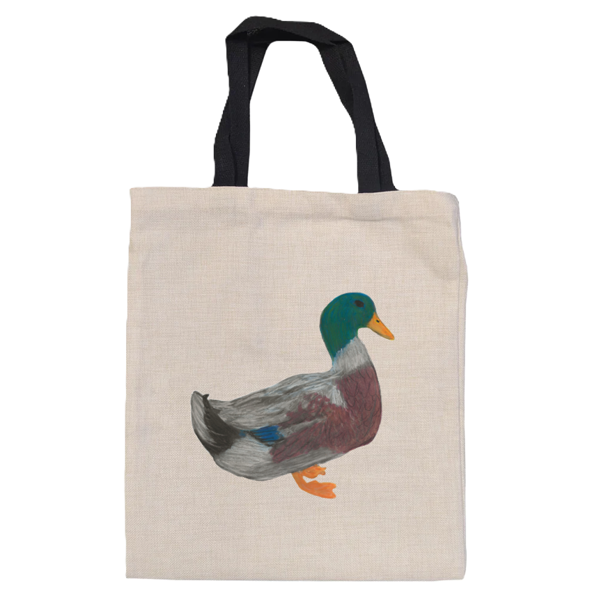 Tote Shopping Bag - Rouen Duck - Country Farmhouse Design - Donna Fowler