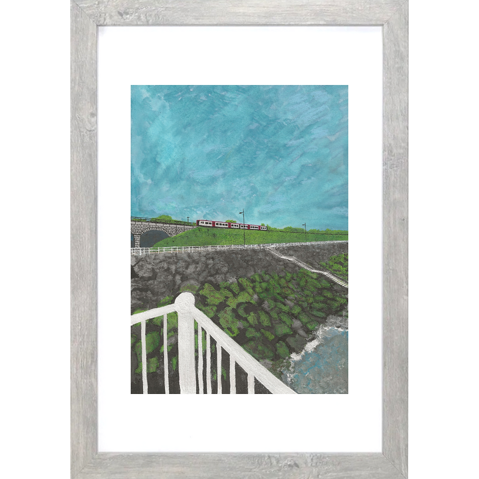 Thumbnail: First Edition Giclee Framed Prints - North Wales Coast Seascapes 