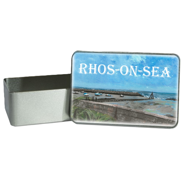 Storage Tin - Rhos-on-Sea - Conwy, North Wales Design - Donna Fowler