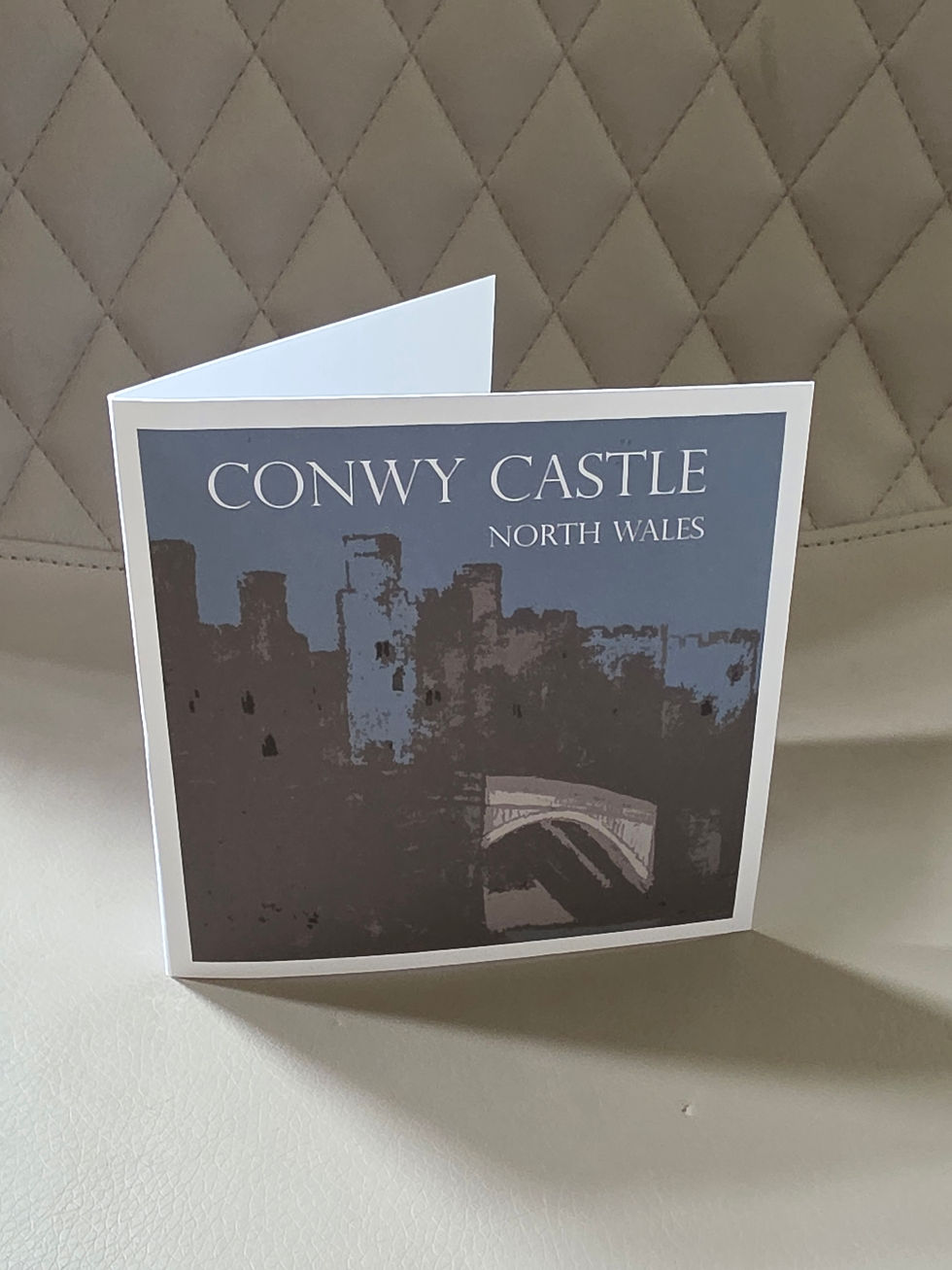 Thumbnail: Greeting Card - Conwy Castle - Conwy, North Wales Design