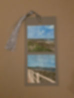 Thumbnail: Card Bookmark - Rhos-on-Sea-
 - Llandrillo-yn-Rhos - North Wales Coast Design 