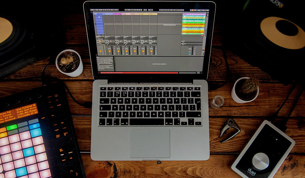SOTA Sounds Banner Ableton Laptop