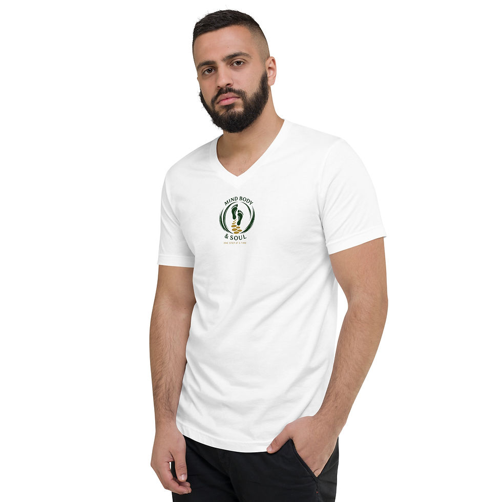 Thumbnail: Unisex Short Sleeve V-Neck T-Shirt