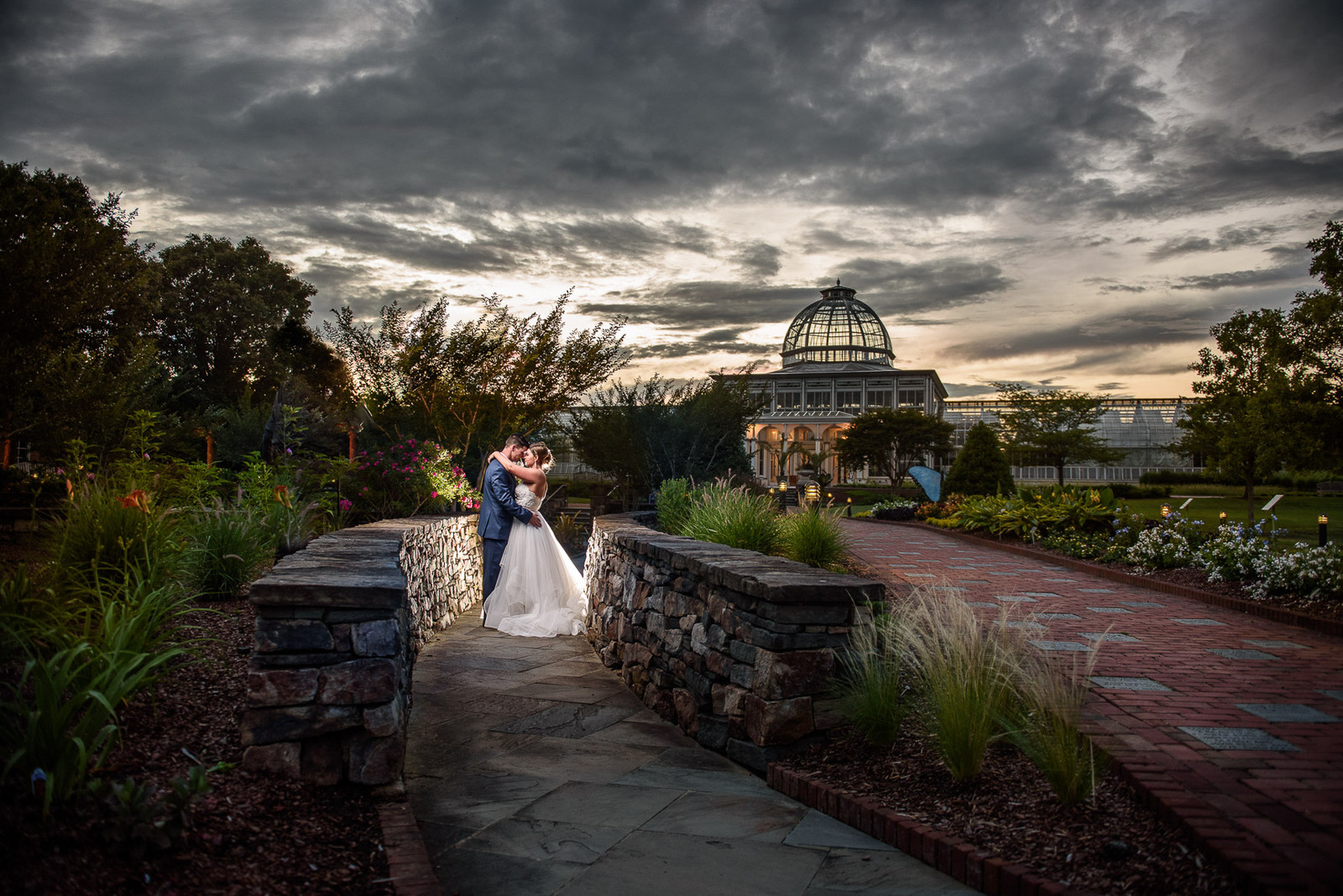 Lewis Ginter Botanical Gardens Wedding Photography