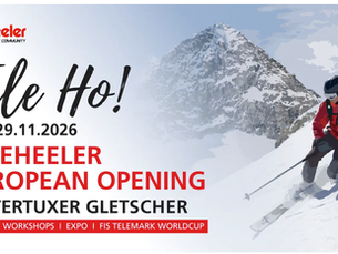 Freeheeler European Opening – Tele Ho!: dal 23 al 29 novembre 2026 la stagione europea si apre a Hintertux