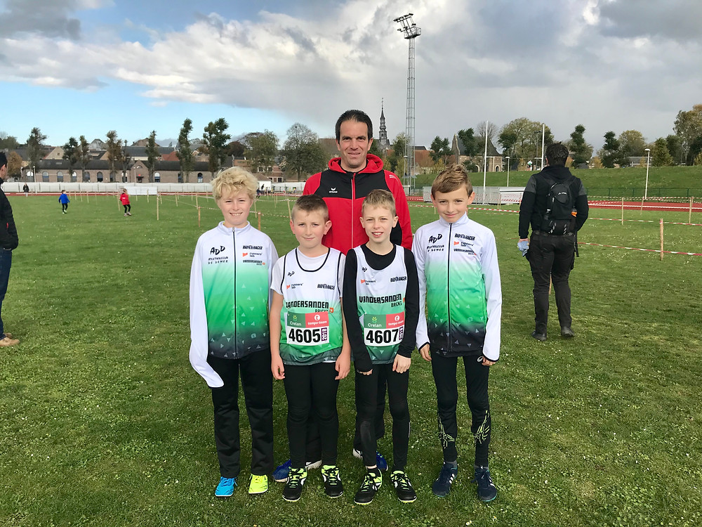 Trainer Kris, Tom, Jente, Kjelle & Xander LCC Tongeren | ADD Kortessem Atletiek