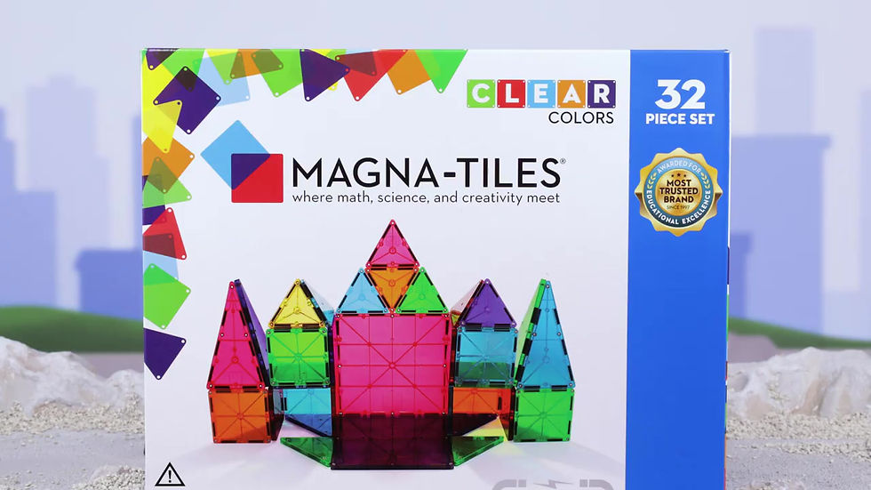 Miniatura: Magna tiles Builder 32 pz