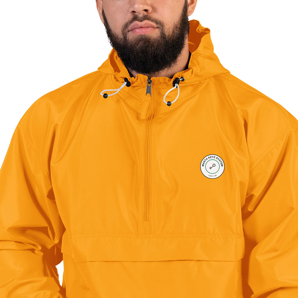 Thumbnail: Embroidered Champion Packable Jacket