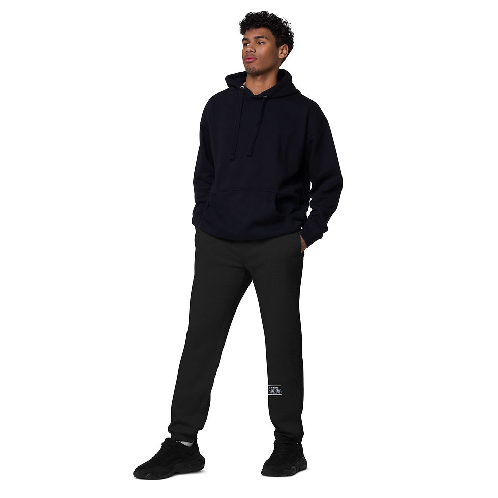 Thumbnail: Unisex loose fit joggers