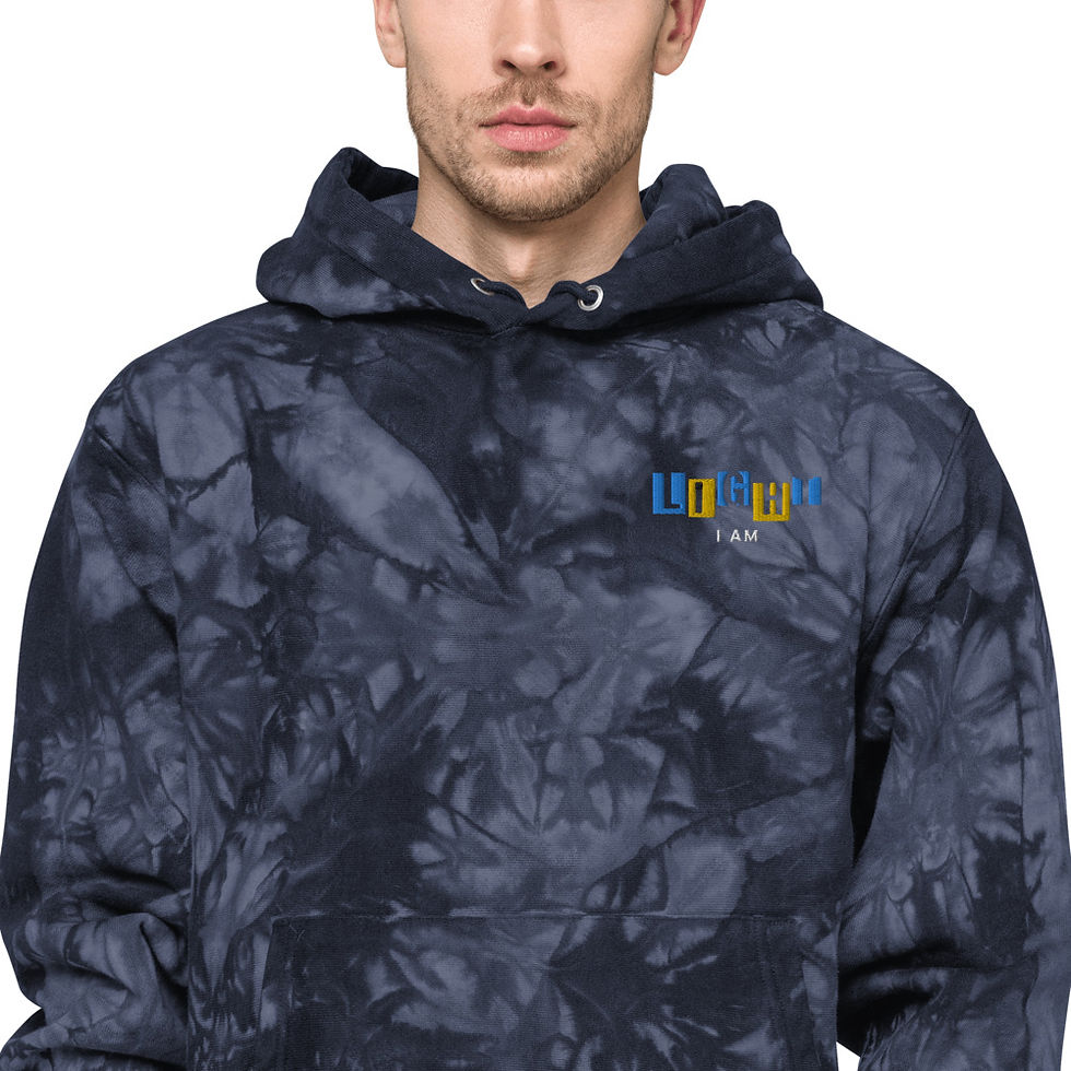 Thumbnail: Unisex Champion tie-dye hoodie