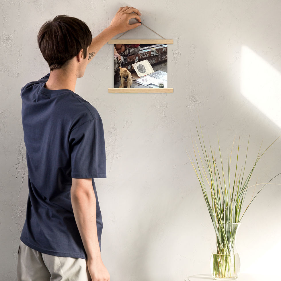 Thumbnail: Poster with hangers