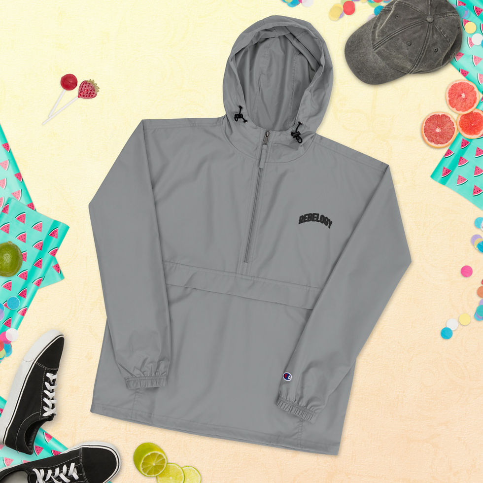 Thumbnail: Embroidered Champion Packable Jacket