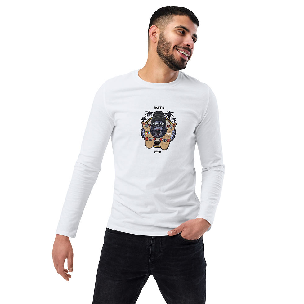 Thumbnail: Unisex fashion long sleeve shirt