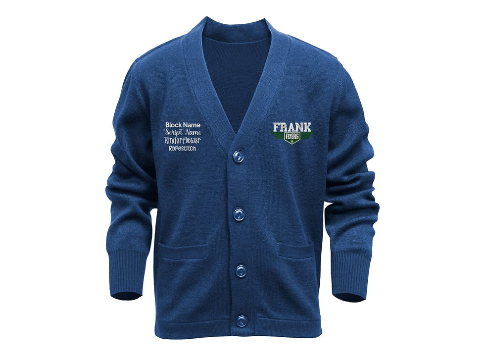 Frank Aviator Button Up Sweater