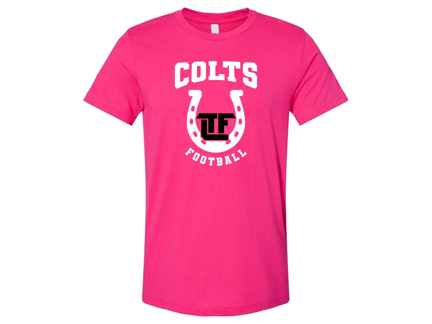 Colts Logo Hot Pink Softstyle Shirt