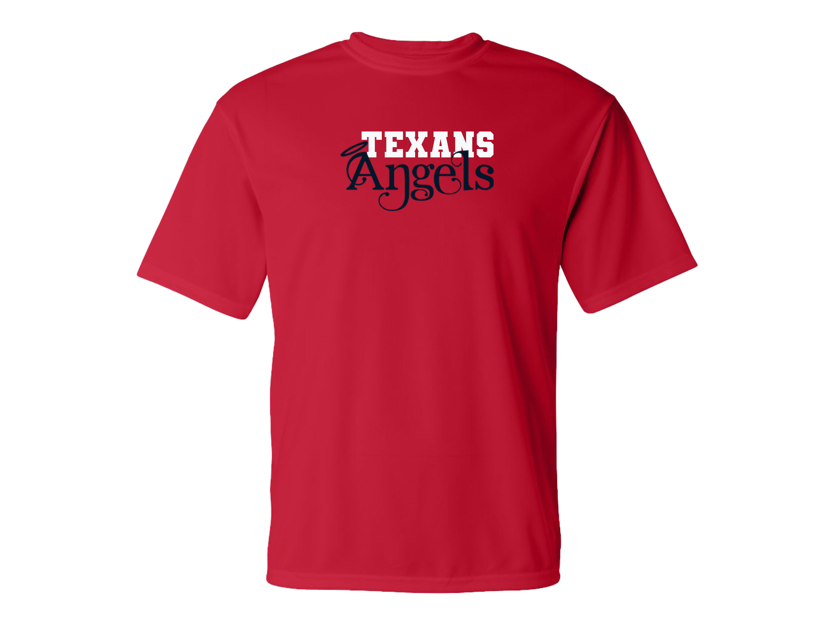 Texans Angels Red Performance Shirt