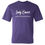 Thumbnail: Lady Canes Basketball Purple Performance Shirt