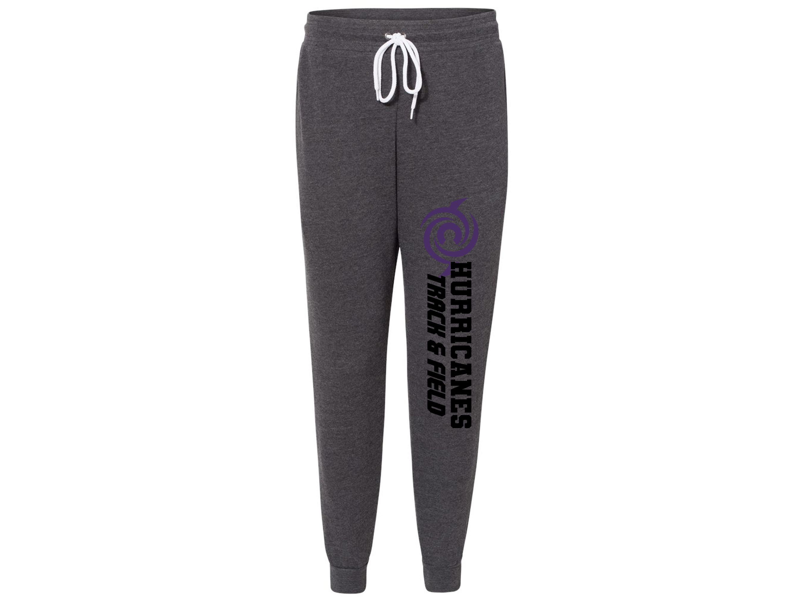 Cain Storm Dark Grey Heather Super Soft Sponge Fleece Joggers