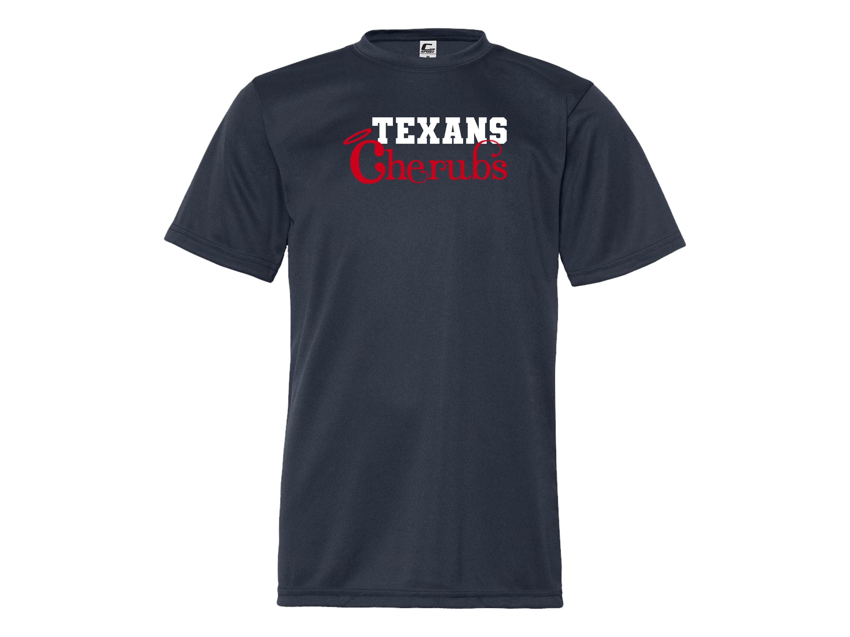 Texans Cherubs Navy Performance Shirt