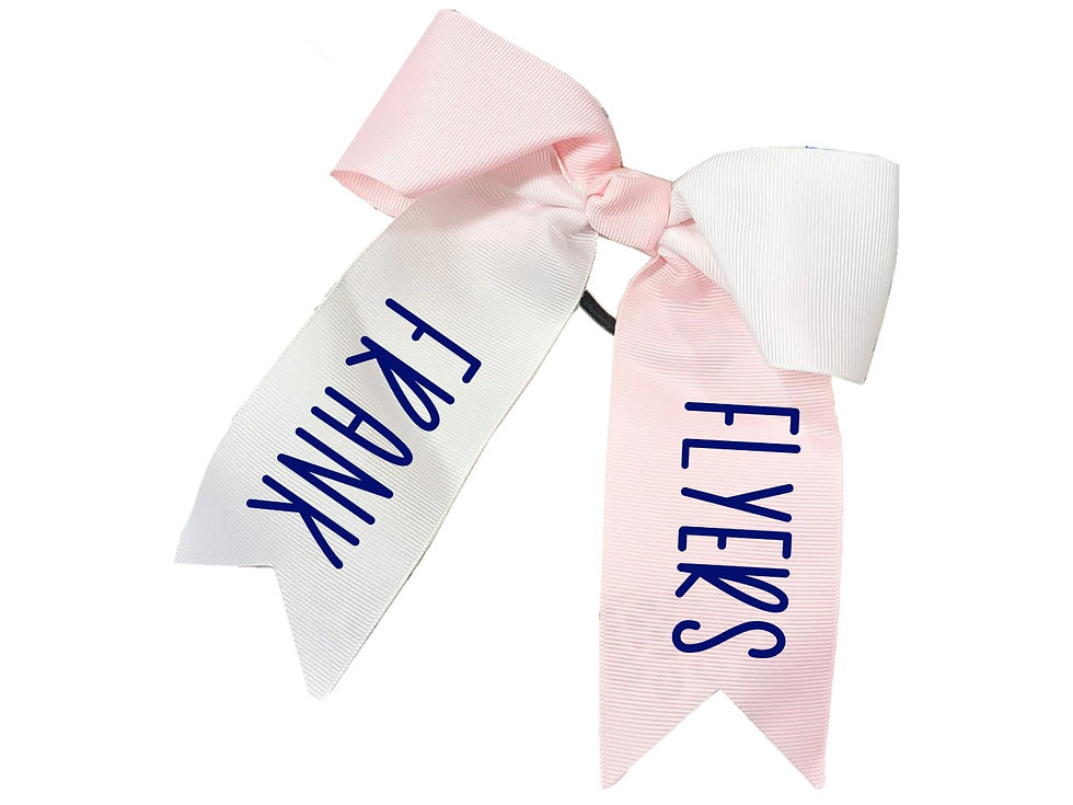 Frank Flyers Pink Ponytail Bow