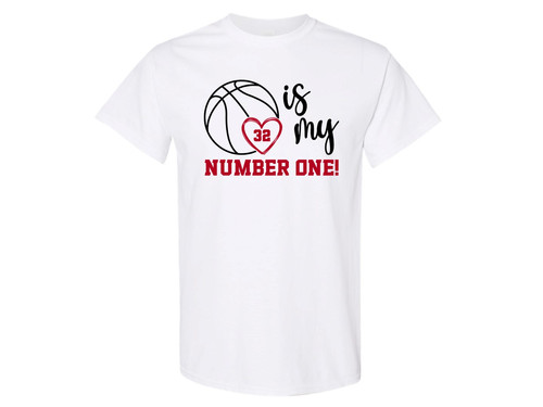 Basketball Number One Fan T shirt RobotPanda Creations basketball-number-one-fan-t-shirt-robotpanda-creations