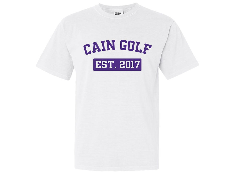 Thumbnail: Cain Golf 2017 Comfort Colors Shirt