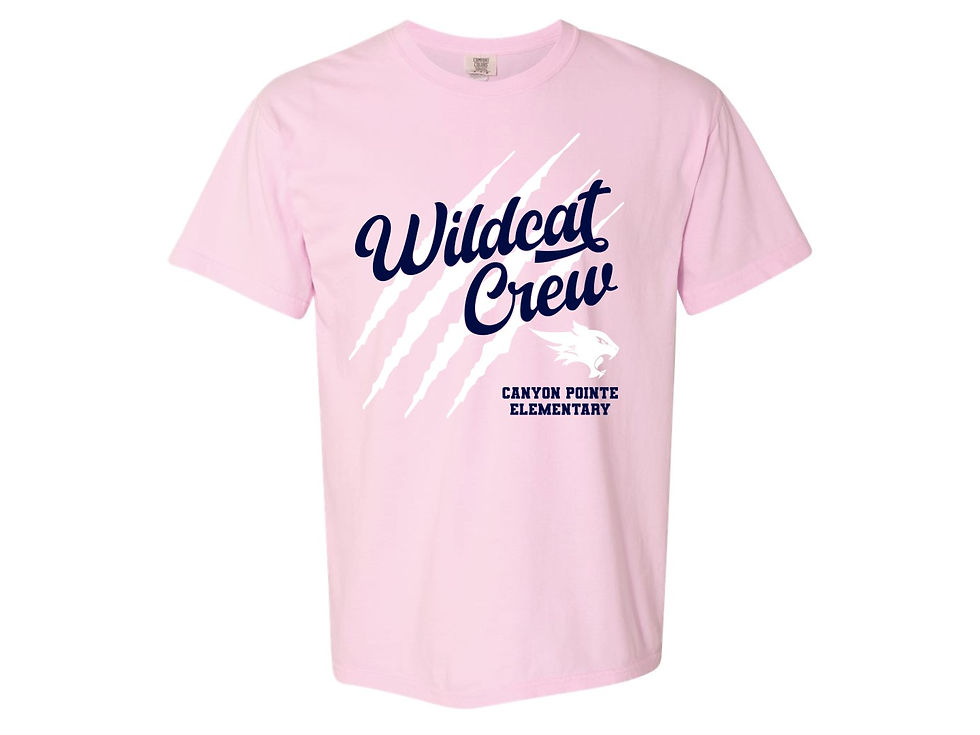 Thumbnail: Wildcat Crew Comfort Colors Shirt