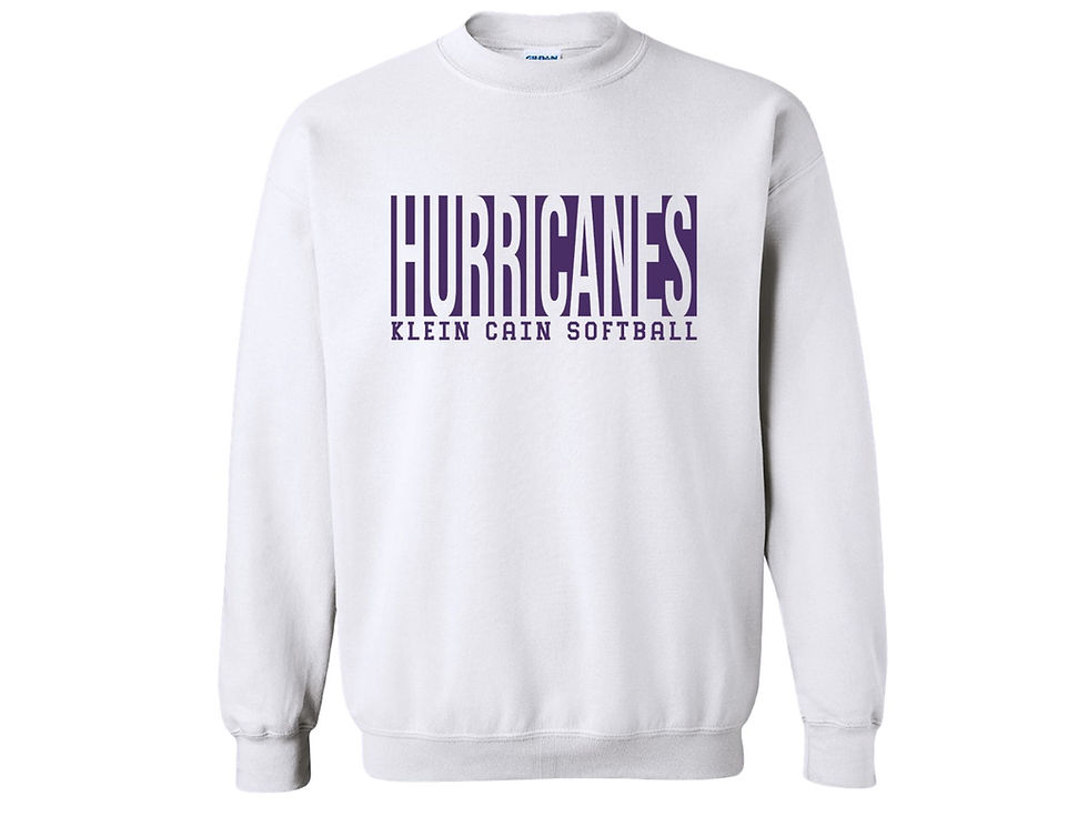 Thumbnail: Hurricanes Varsity Block Sweatshirt