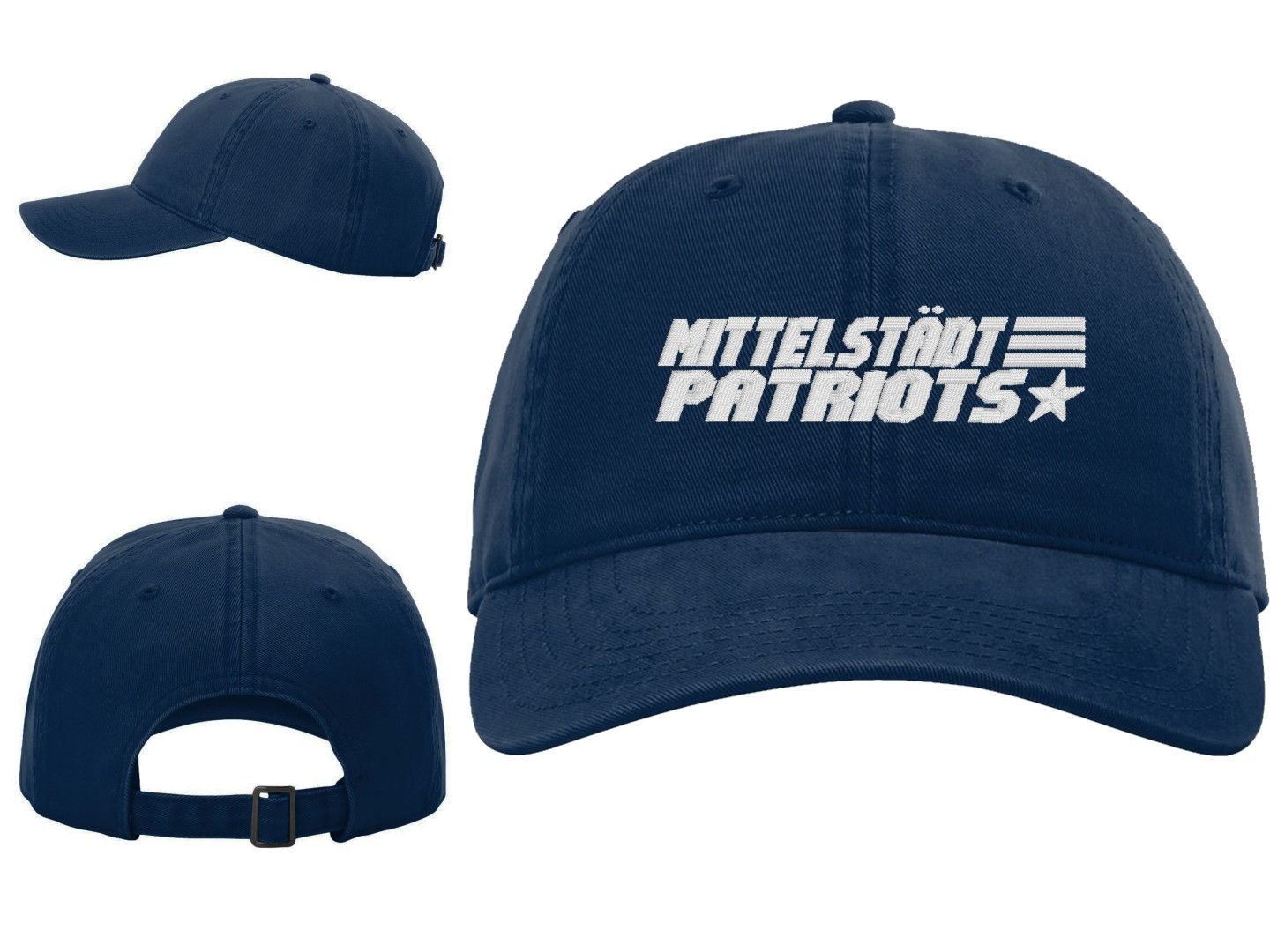 G.I. Mittelstädt Embroidered Twill Dad Cap
